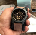 Fossil FS5251 Japanese Brown Dial & Brown Leather Strap Men’s Watch