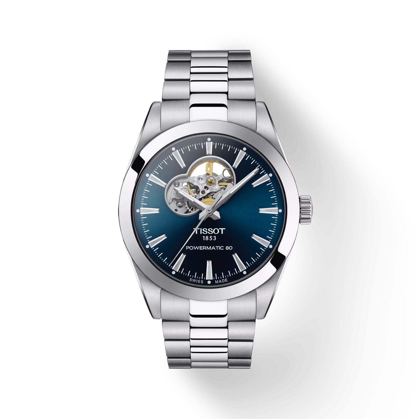 Tissot Gentleman Powermatic 80 Open Heart HIGH PREMIUM QUALITY AUTOMATIC