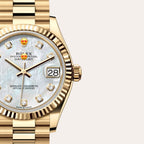 Role* Date just Woman Oyster, 31 mm, yellow gold (Automatic) Zr Quality