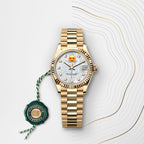 Role* Date just Woman Oyster, 31 mm, yellow gold (Automatic) Zr Quality